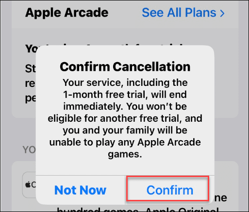 How to Cancel Apple Arcade - 35