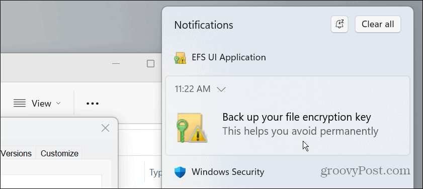 How to Encrypt Files and Folders on Windows 11 - 5