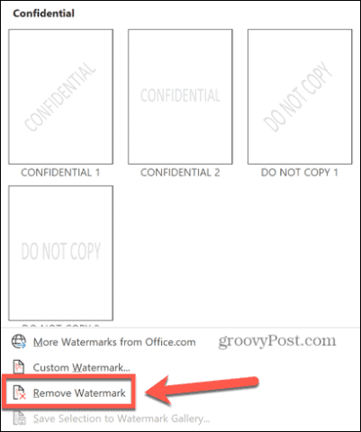 How to Remove Watermarks from a Word Document - 63