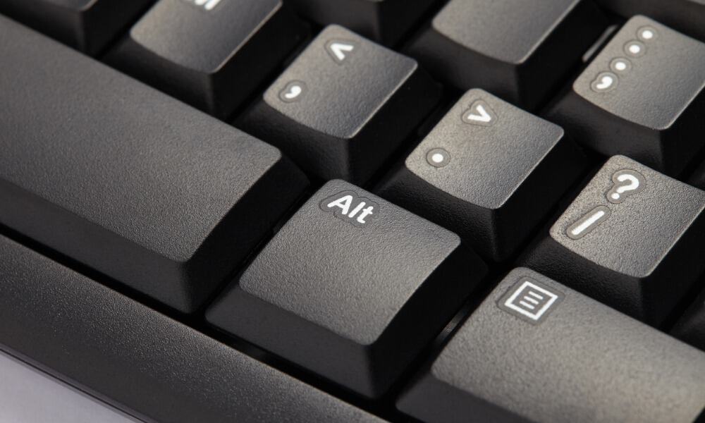 slash symbol in keyboard। 