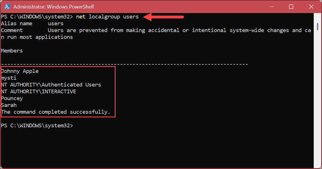 How to Determine User Account Type on Windows 11 - 33