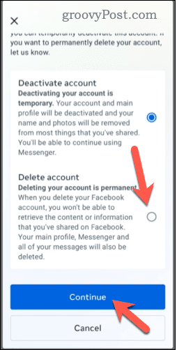 How to Delete Your Account on Facebook - 77