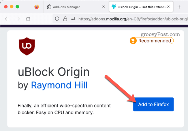 How to Block a Website on Firefox Using an Extension