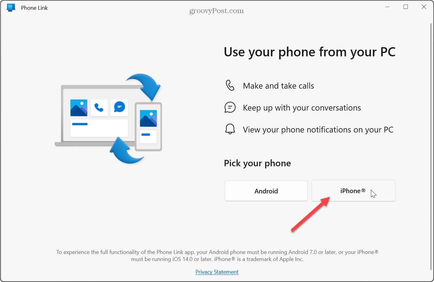 Connect Your iPhone to Windows 11