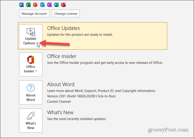 How To Disable Microsoft Office Updates On Windows