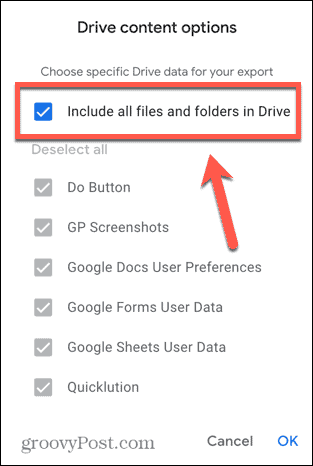 How to Export Your Google Drive Files - 73