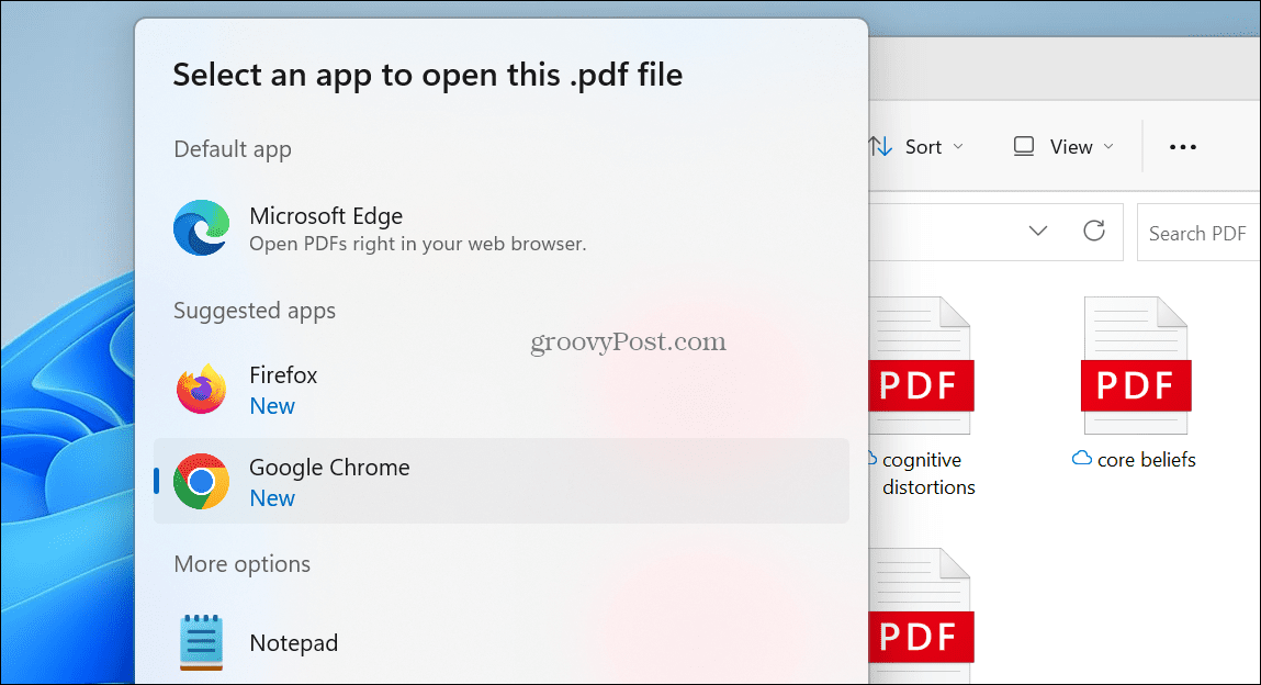 How to Change Default PDF Viewer on Windows 11 - 5
