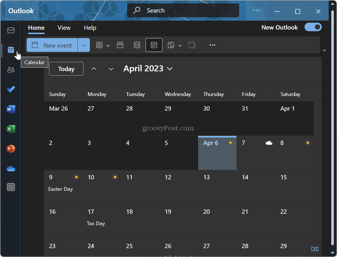 How to Change the New Outlook App Theme - 66