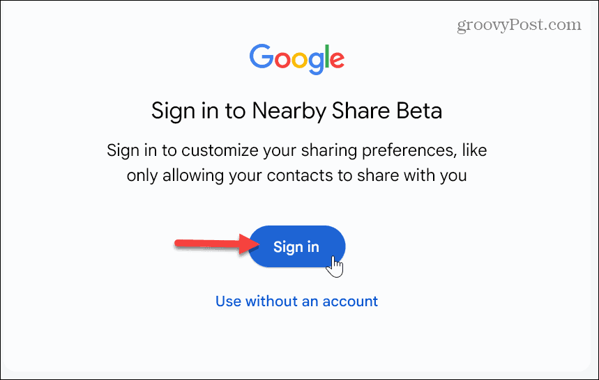 How to Use Google Nearby Share on Windows 11 - 65