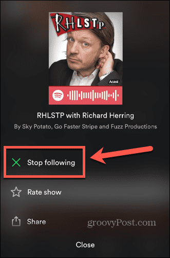 How to Block a Podcast on Spotify