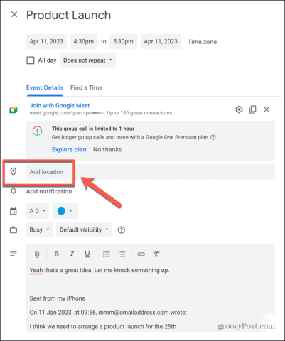 How to Create an RSVP Event in Gmail and Google Calendar - 60