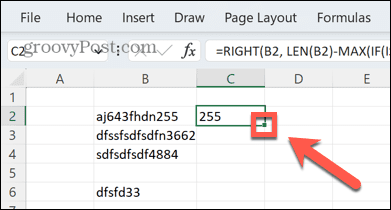 How to Extract a Number From a String in Excel - 3
