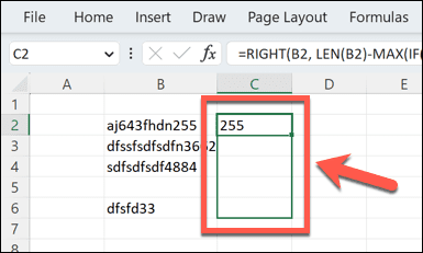 How to Extract a Number From a String in Excel - 55
