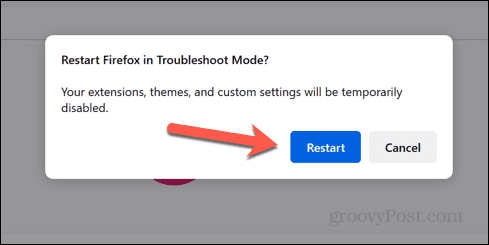 Your Tab Just Crashed Error in Firefox  How to Fix - 9