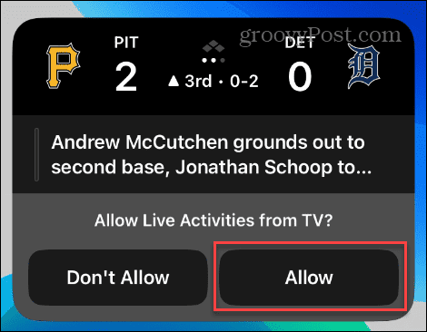 How to Pin Live Sports Scores on Your Android or iPhone - TechWiser