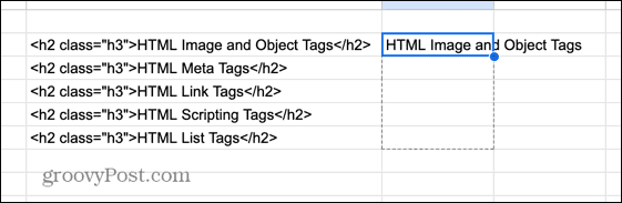 How to Remove HTML Tags in Google Sheets - 86