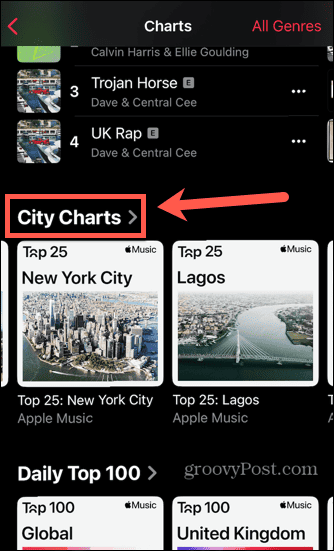 apple music charts city charts