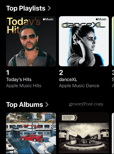 apple music charts top playlists