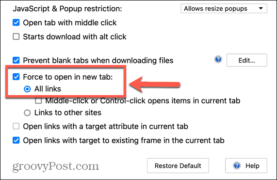 How To Fix Open Link in New Tab on : Quick and Easy