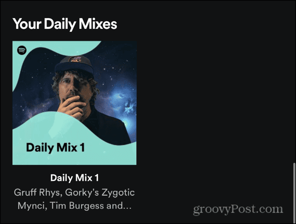 spotify daily mixes