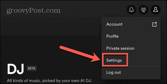 spotify settings