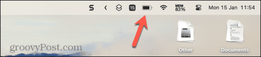 mac battery status icon