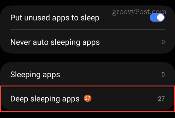 deep sleeping apps