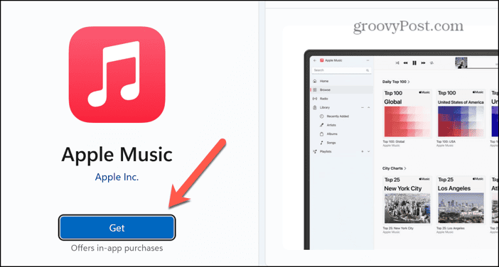 Microsoft Store: Hol dir Apple Music